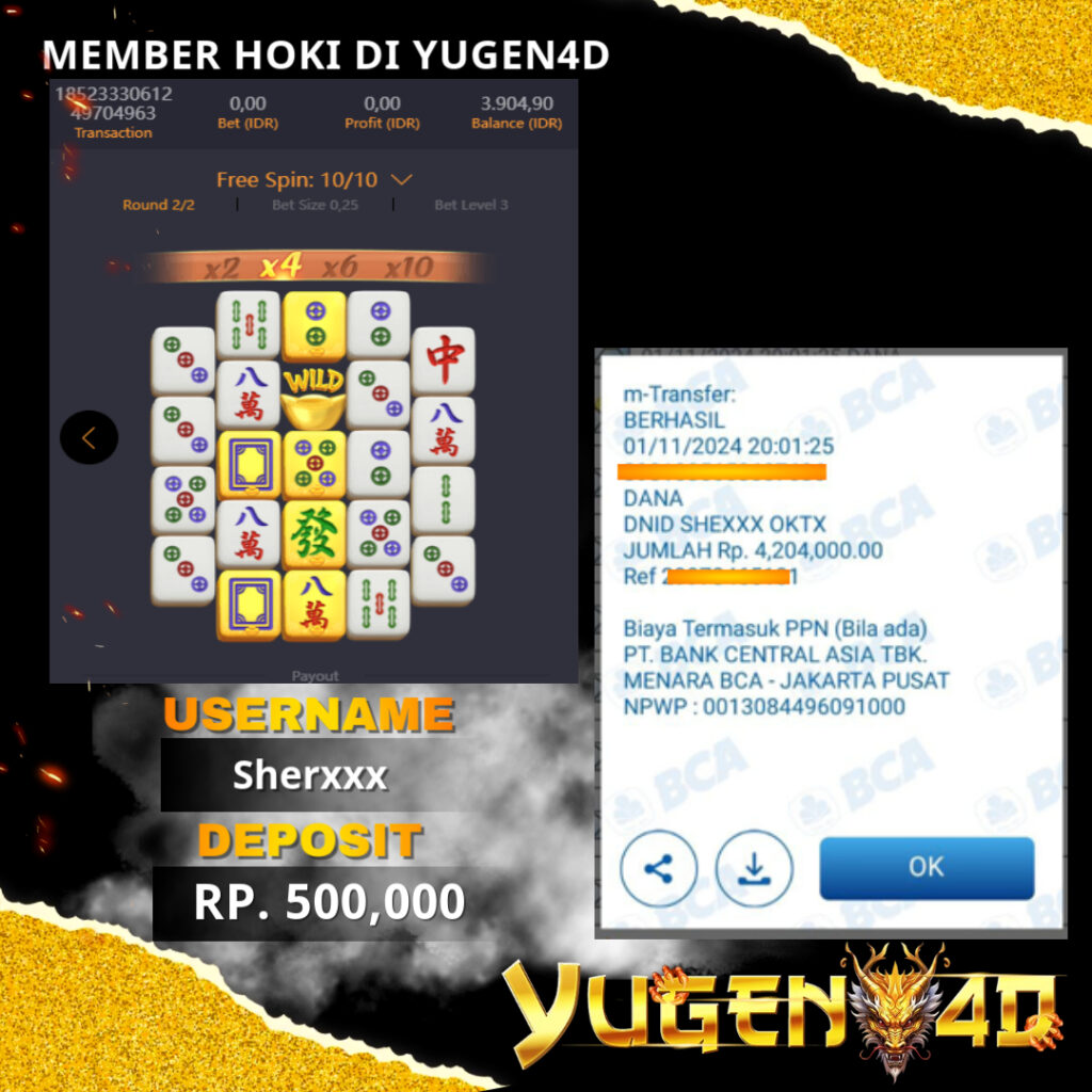 yugen4d mudah jackpot