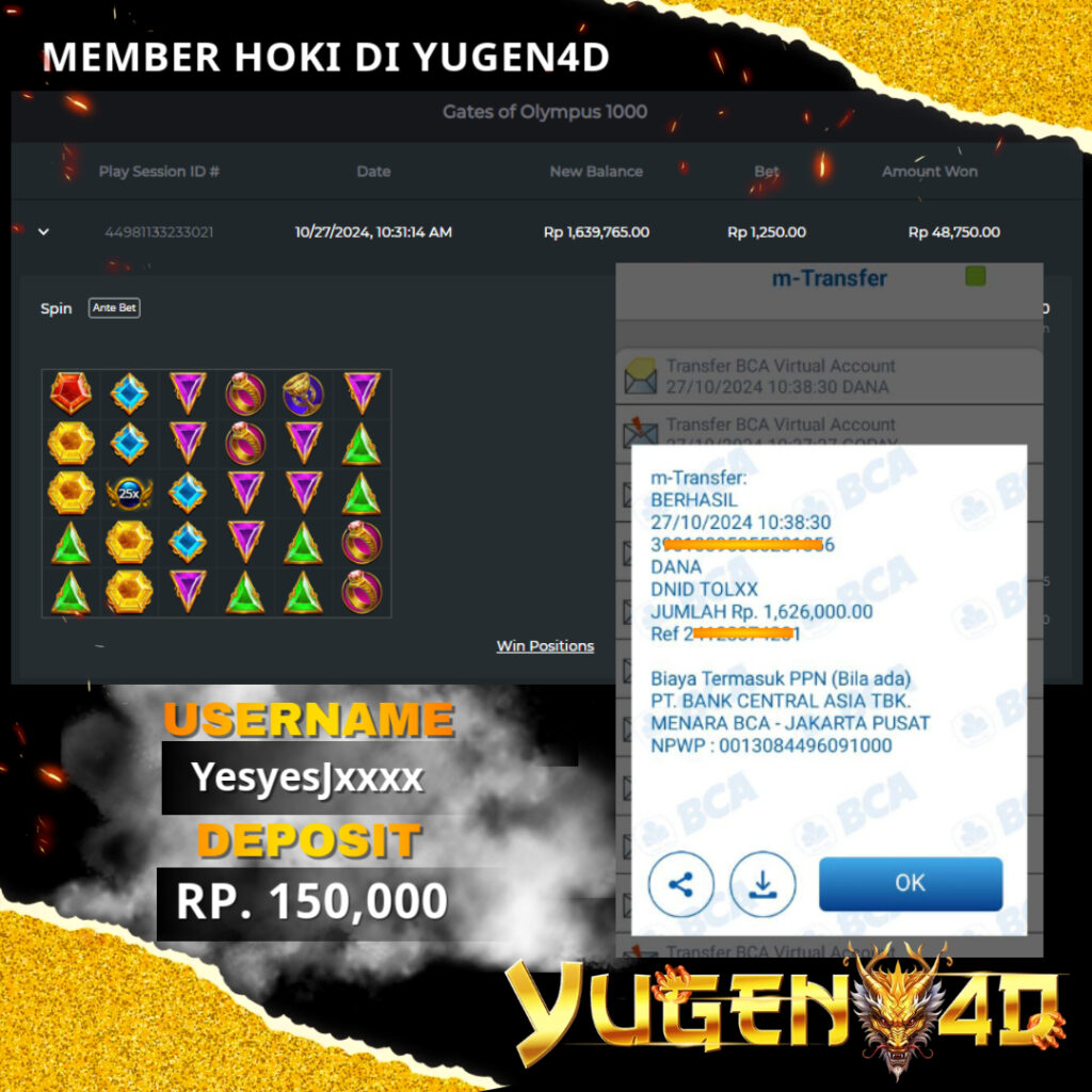 yugen4d mudah jackpot