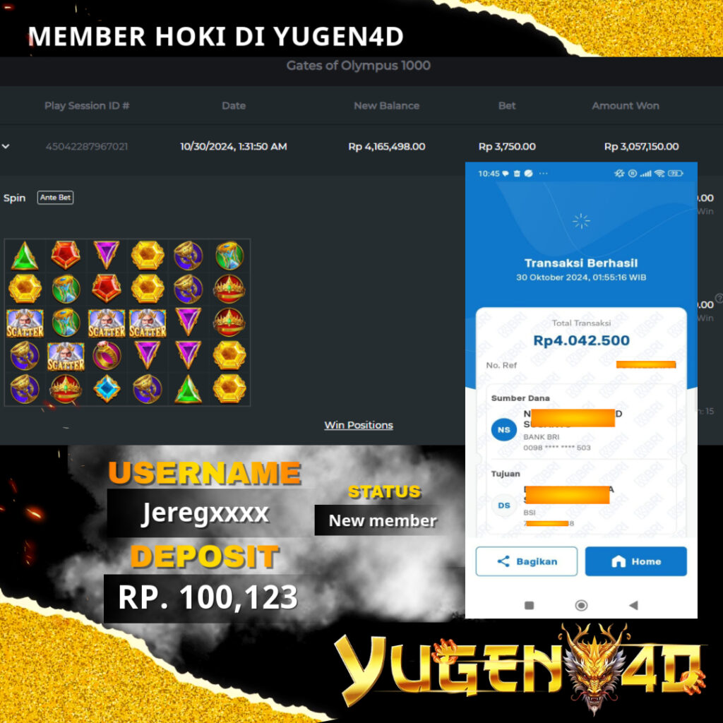 yugen4d mudah jackpot